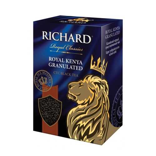 Чай Richard Royal Kenya Granulated черный ганулированный 90 г в Магнит