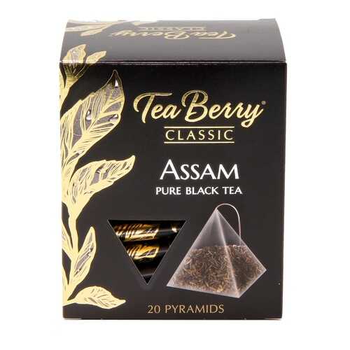 Чай Tea Berry ассам черный 20 пирамидок в Магнит