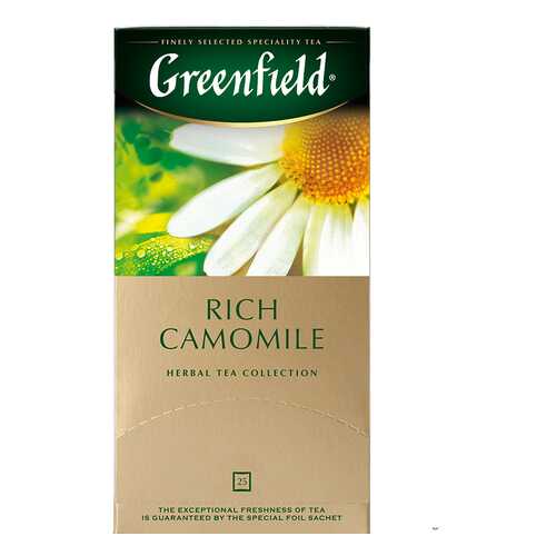 Чай травяной Greenfield Rich Camomile 25 пакетиков в Магнит