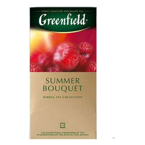 Чай травяной Greenfield Summer Bouquet 25 пакетиков в Магнит