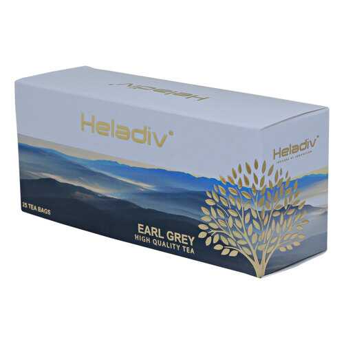 Чай в пакетиках Heladiv earl grey 25 пакетов в Магнит