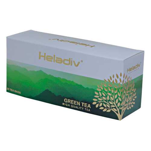 Чай в пакетиках Heladiv green tea 25 пакетов в Магнит