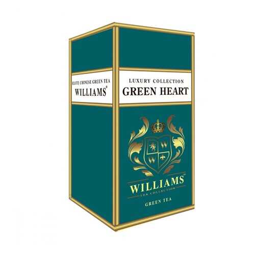 Чай Williams Green Heart зеленый 125 г в Магнит