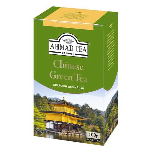 Чай зеленый Ahmad Tea китайский 100 г в Магнит