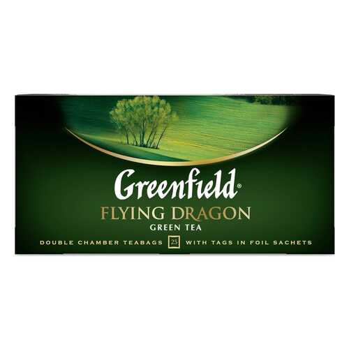 Чай зеленый Greenfield Flying Dragon 25 пакетиков в Магнит