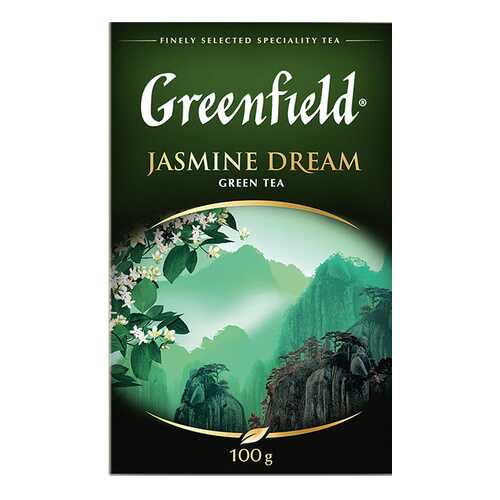 Чай зеленый листовой Greenfield Jasmine Dream 100 г в Магнит