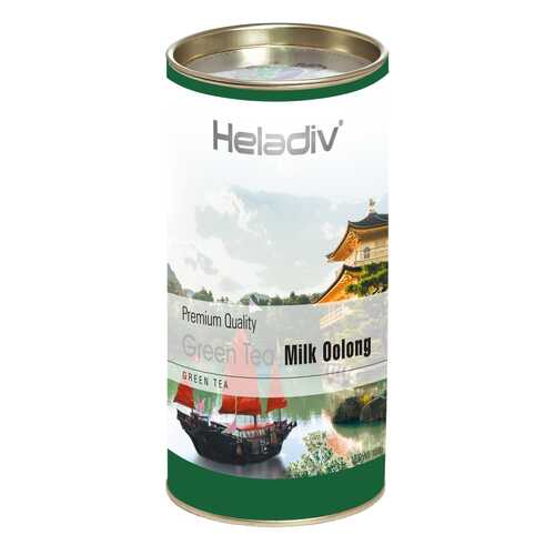 Чай зеленый листовой Heladiv milk ooling молочный улун в тубе 100 г в Магнит