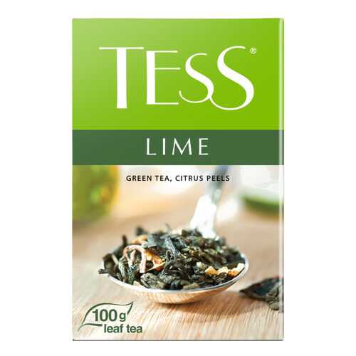 Чай зеленый листовой Tess Lime 100 г в Магнит