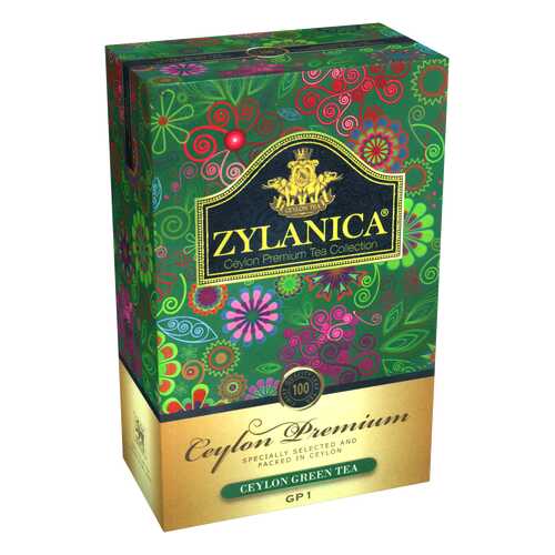 Чай зеленый листовой Zylanica ceylon premium collection 100 г в Магнит