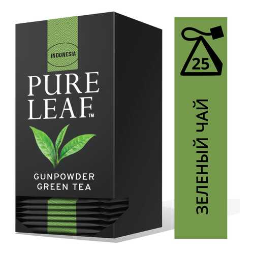 Чай зеленый Pure Leaf Gunpowder 25 пакетиков в Магнит