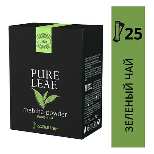 Чай зеленый Pure Leaf Matcha 25 стиков в Магнит