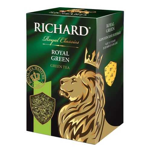 Чай зеленый Richard royal green листовой 90 г в Магнит