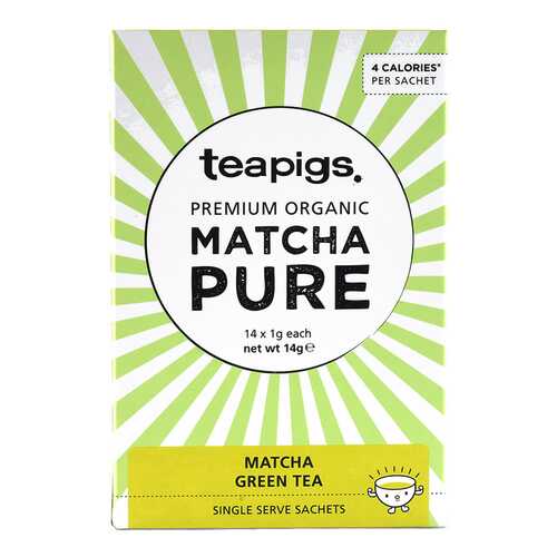 Чай зеленый Teapigs матча organic 14*1 г в Магнит