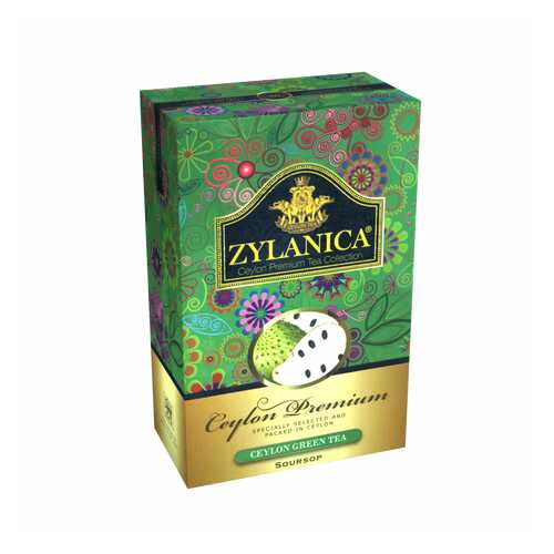 Чай Zylanica Ceylon Premium зеленый листовой с саусепом 100 г в Магнит