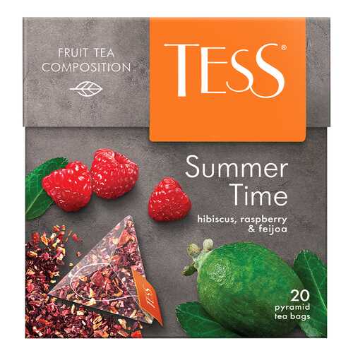 Чайный напиток в пирамидках Tess Summer Time 20 пакетиков в Магнит