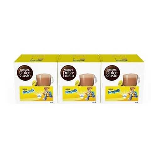 Смесь сухая Nescafe Dolce Gusto Nesquik 3 штуки по 256 г в Магнит