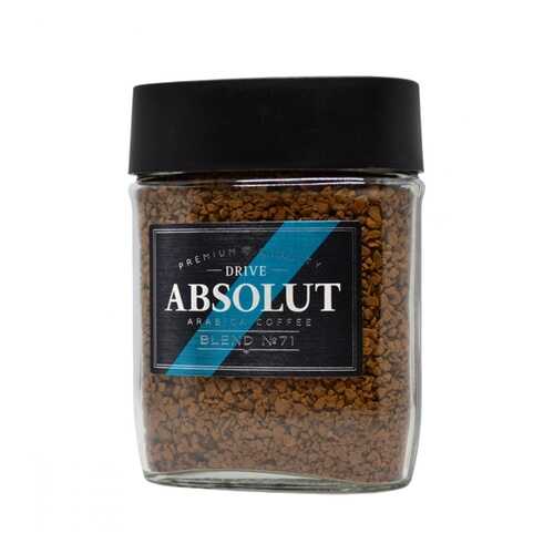 Кофе Absolut Drive Blend №71 сублимированный 95 г в Магнит