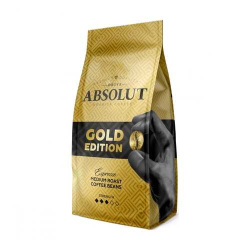 Кофе Absolut Drive gold edition в зернах 1000 г в Магнит