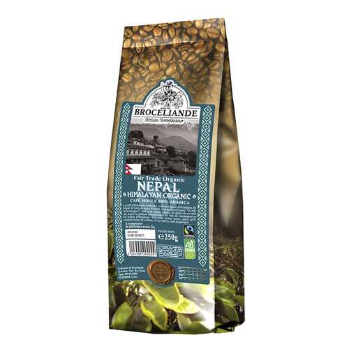 Кофе Broceliande Nepal organic молотый 250 г в Магнит