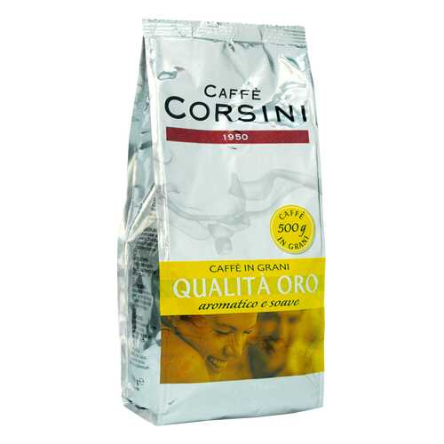 Кофе Caffe Corsini Qualita Oro в зёрнах 500 г в Магнит