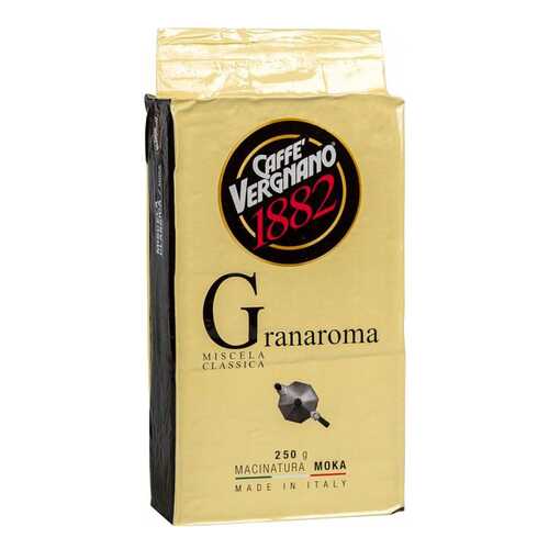 Кофе Caffe Vergnano granaroma жареный молотый 250 г в Магнит