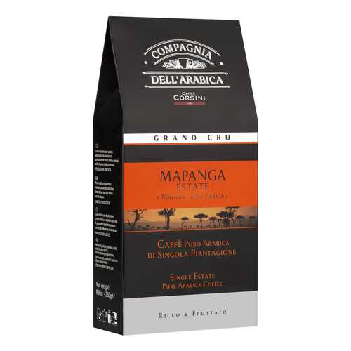 Кофе Compagnia Dell'Arabica Mapanga Estate молотый 250 г в Магнит