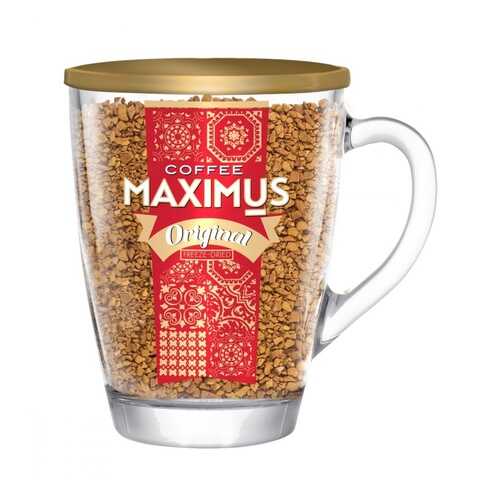 Кофе Maximus Original растворимый в стеклянной кружке 70 г в Магнит