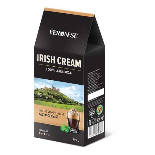 Кофе молотый ароматизированный Veronese Irish Cream 200 г в Магнит