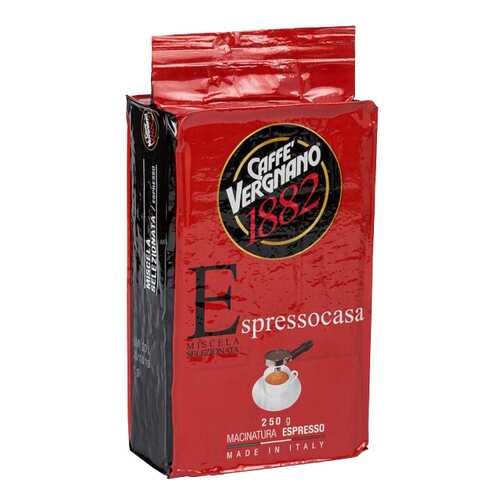 Кофе молотый Caffe Vergnano еspressocasa 250 г в Магнит