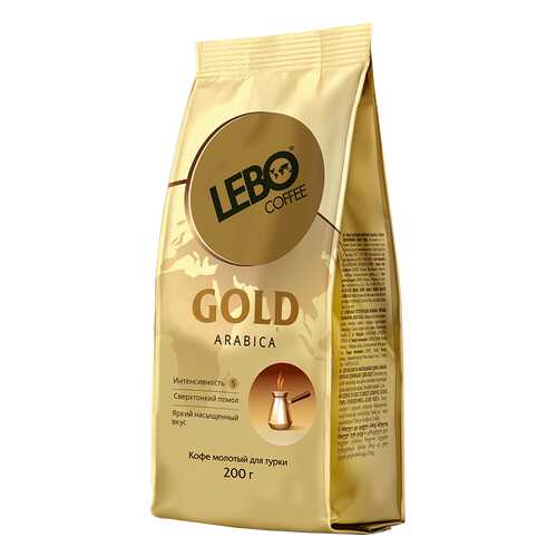 Кофе молотый Lebo Gold м/у 200 г в Магнит