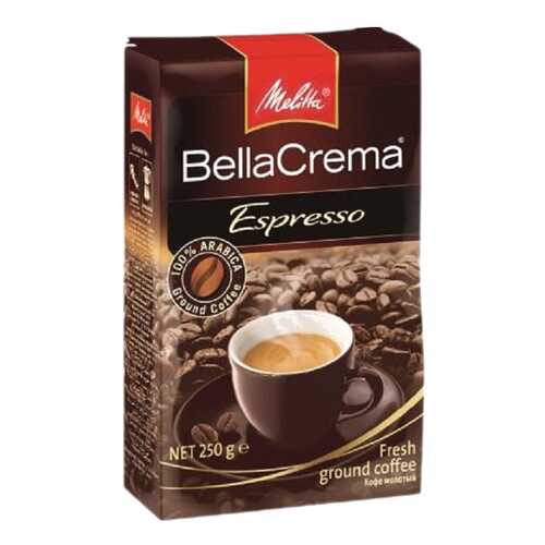 Кофе молотый Melitta bella crema espresso 250 г в Магнит