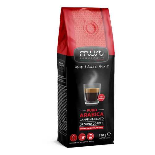 Кофе молотый Must pure arabica 250 г в Магнит