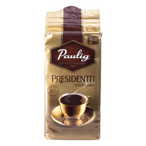 Кофе молотый Paulig presidentti gold label 250 г в Магнит