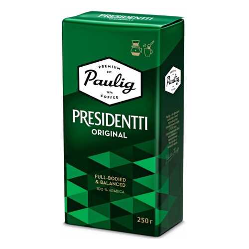 Кофе молотый Paulig presidentti original 250 г в Магнит