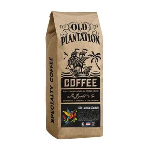 Кофе Old Plantation Specialty Coffee Costa Rica Colibri в зернах 250 г в Магнит