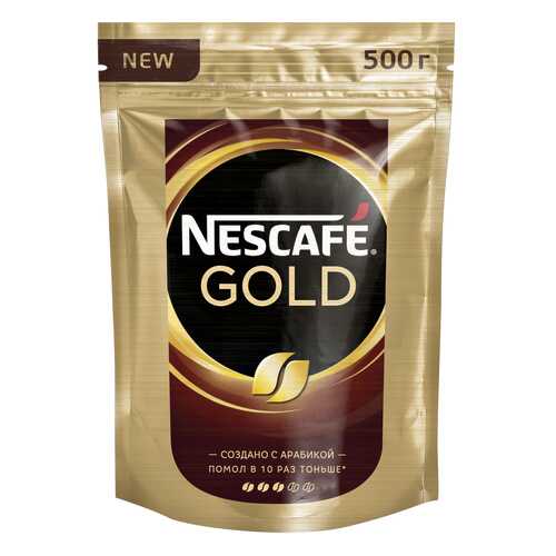 Кофе растворимый Nescafe gold кофе растворимый пакет 500 г в Магнит