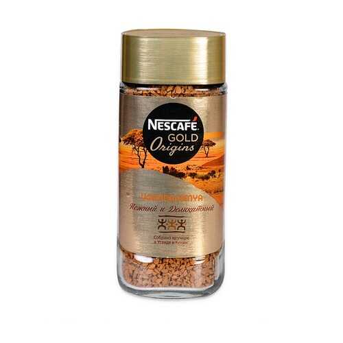 Кофе растворимый Nescafe Gold ORIGINS UGANDA-KENYA 85г Россия в Магнит