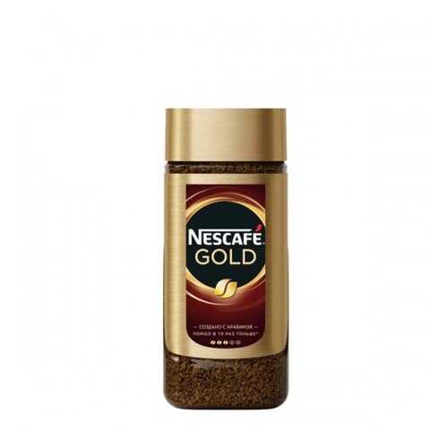 Кофе растворимый Nescafe Gold стеклянная банка 95 г в Магнит