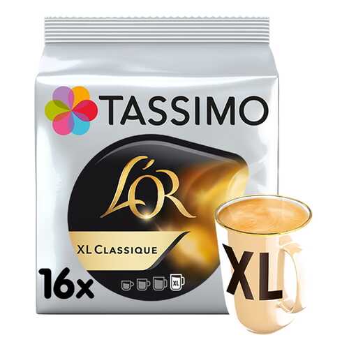 Кофе Tassimo L’OR Xl Classique в капсулах 16 шт в Магнит