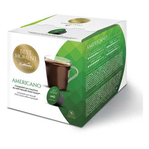 Кофе в капсулах Caffitaly Dolce Gusto Americano, 16 шт в Магнит