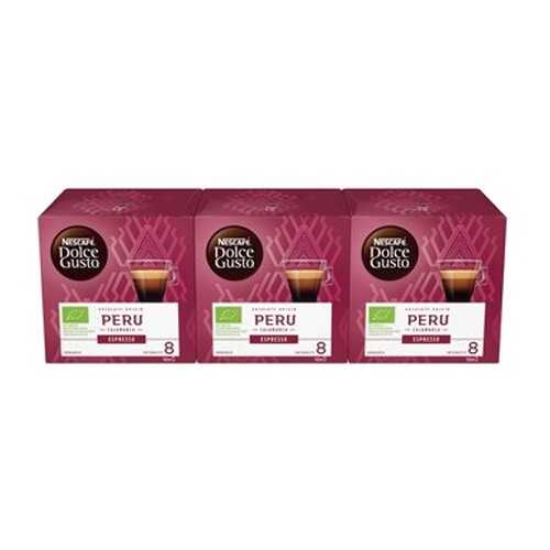 Кофе в капсулах Nescafe Dolce Gusto Эспрессо Перу 3 штуки по 12 капсул в Магнит