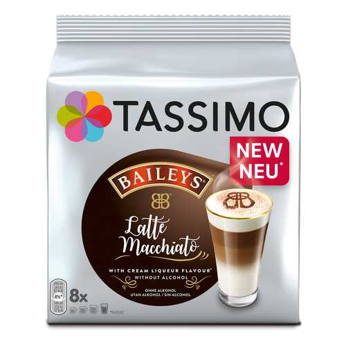 Кофе в капсулах Tassimo Latte Macchiato Baileys 8 порций в Магнит