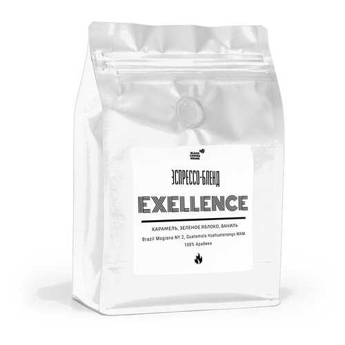 Кофе в зернах Black coffee beans Excellence, 250 г в Магнит