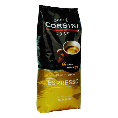 Кофе в зернах Caffe corsini espresso intenso cremoso 1 кг в Магнит