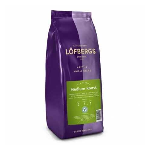 Кофе в зернах Lofbergs Medium Roast 1кг в Магнит