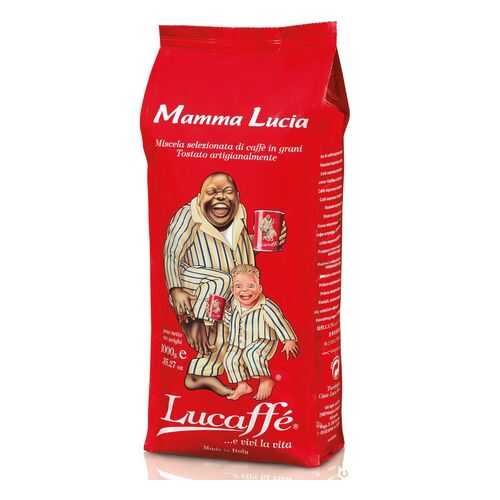 Кофе в зернах Lucaffe Mamma Lucia 1 кг в Магнит