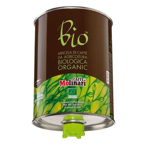 Кофе в зернах Molinari bio organic 3000 г в Магнит