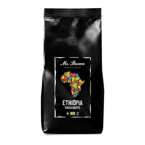 Кофе в зернах Mr.Brown Specialty Coffee Ephiopia Yirgacheffe 1 кг в Магнит