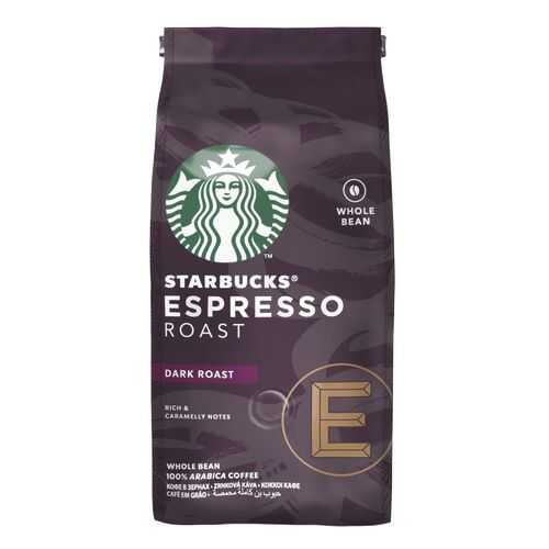 Кофе в зернах Starbucks Espresso Roas темной обжарки 200 г в Магнит