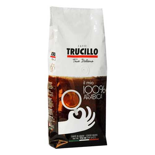 Кофе в зёрнах Trucillo Il Mio Caffe' 100% Arabica 500г в Магнит